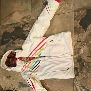 Spyder kids ski coat. Size 12.